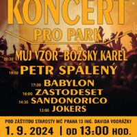 plakát Koncert pro park